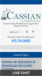 Mobile Screenshot of cassiancarterlaw.com